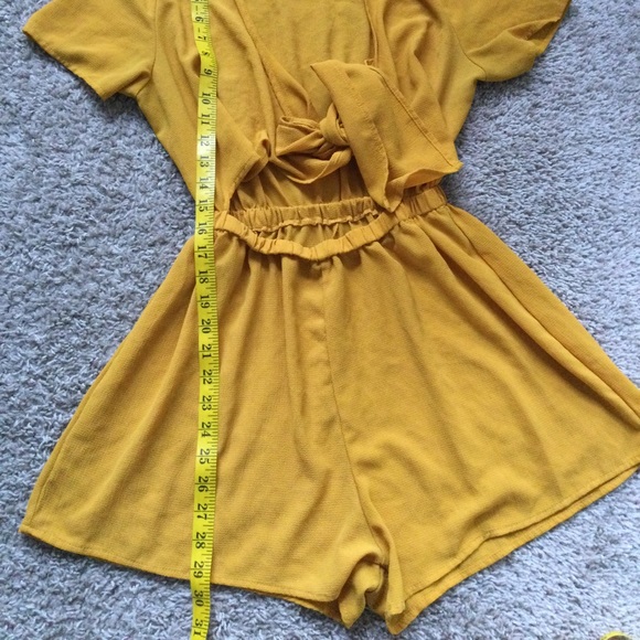 Mustard Romper - Picture 5 of 13